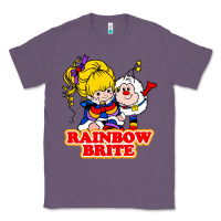 Lavender rainbow brite Classic Tee - artisFamous
