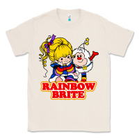 Natural rainbow brite Classic Tee - artisFamous