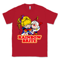 Red rainbow brite Classic Tee - artisFamous