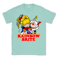 Seafoam rainbow brite Classic Tee - artisFamous