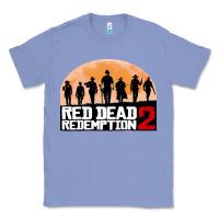 Colony Blue red dead redemption Classic Tee - artisFamous
