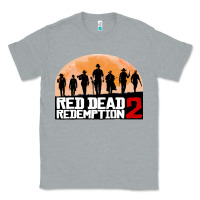 Heather Grey red dead redemption Classic Tee - artisFamous