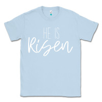 Dusty Blue easter religious bible verse Classic Tee - artisFamous