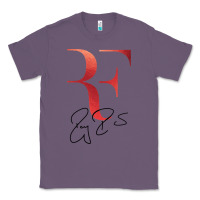 Lavender rf federer Classic Tee - artisFamous