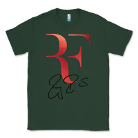 Sports Green rf federer Classic Tee - artisFamous