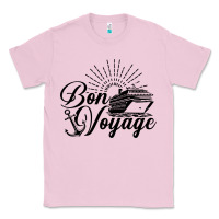 Bubblegum Pink cruise ship bon voyage Classic Tee - artisFamous