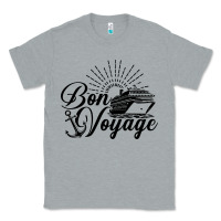 Heather Grey cruise ship bon voyage Classic Tee - artisFamous