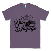 Lavender cruise ship bon voyage Classic Tee - artisFamous