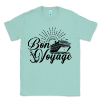 Seafoam cruise ship bon voyage Classic Tee - artisFamous