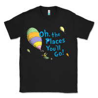 Black seuss oh the places you’ll go Classic Tee - artisFamous