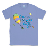 Colony Blue seuss oh the places you’ll go Classic Tee - artisFamous