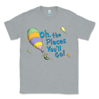 Heather Grey seuss oh the places you’ll go Classic Tee - artisFamous