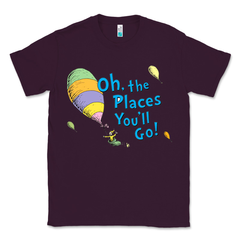 Seuss Oh The Places You’ll Go Classic Tee by artisFamous | Teevron