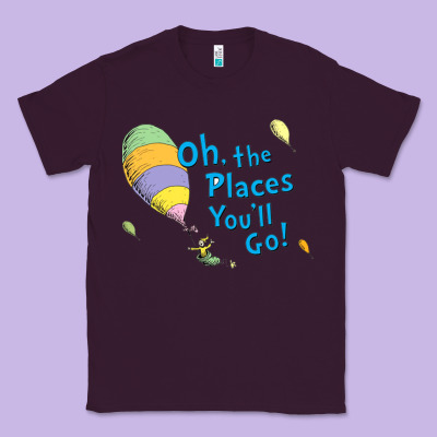 Seuss Oh The Places You’ll Go Classic Tee Designed By Artisfamous
