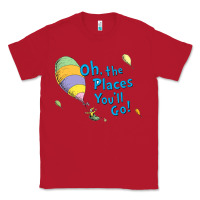 Red seuss oh the places you’ll go Classic Tee - artisFamous