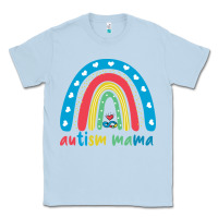 Dusty Blue Autism Mama Classic Tee - artisFamous
