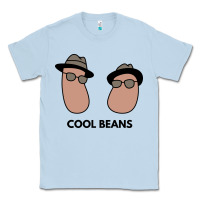 Dusty Blue cool beans Classic Tee - artisFamous