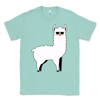 Seafoam llama Classic Tee - artisFamous
