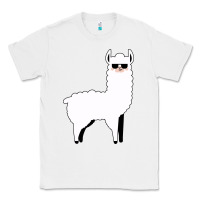 White llama Classic Tee - artisFamous