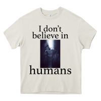 Cream I don't believe i̇n humans Heavy Core Tee - Bettercallsaul