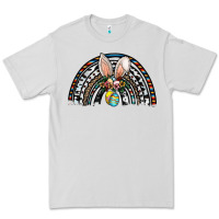 Dove Grey easter rainbow Premium Tee - CowhideDigitalArt