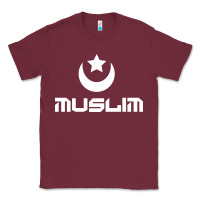 Burgundy muslim Classic Tee - artisFamous