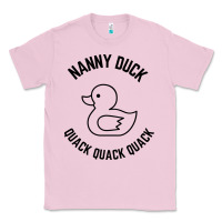 Bubblegum Pink nanny duck quack quack quack Classic Tee - artisFamous