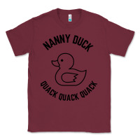 Burgundy nanny duck quack quack quack Classic Tee - artisFamous
