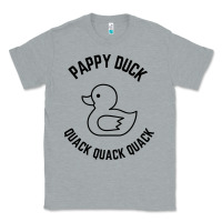 Heather Grey pappy duck quack quack quack Classic Tee - artisFamous