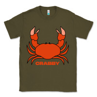 Army Green crabby Classic Tee - artisFamous