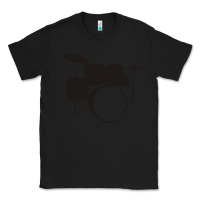 Black drums drummer Classic Tee - artisFamous