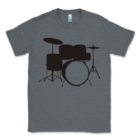 Charcoal Heather drums drummer Classic Tee - artisFamous