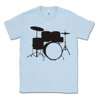 Dusty Blue drums drummer Classic Tee - artisFamous