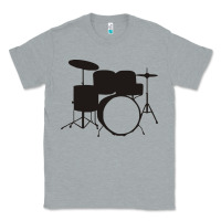 Heather Grey drums drummer Classic Tee - artisFamous