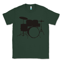 Sports Green drums drummer Classic Tee - artisFamous