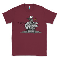 Burgundy scruffy smugglers and pirates Classic Tee - artisFamous