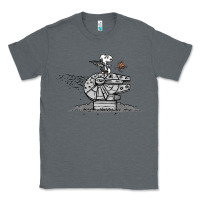 Charcoal Heather scruffy smugglers and pirates Classic Tee - artisFamous