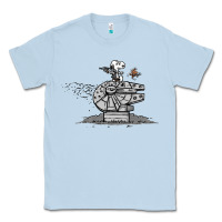 Dusty Blue scruffy smugglers and pirates Classic Tee - artisFamous