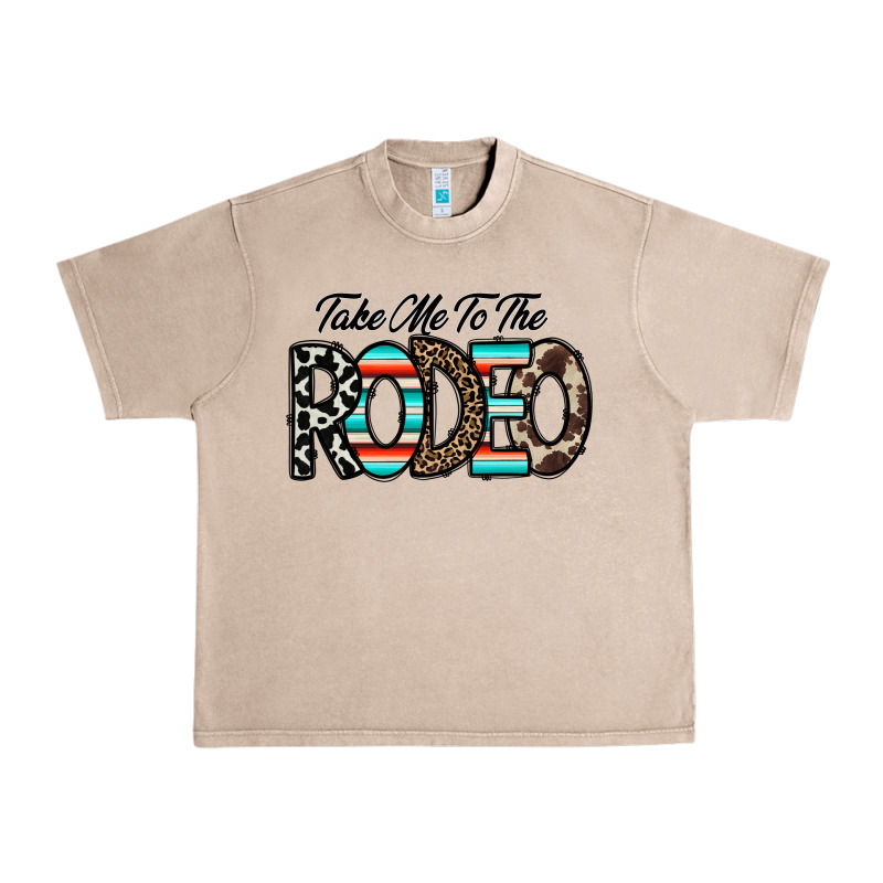 Take Me To The Rodeo Urban Heavy Tee by CowhideDigitalArt | Teevron