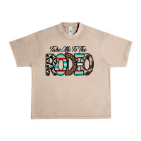 French Oak take me to the rodeo Urban Heavy Tee - CowhideDigitalArt