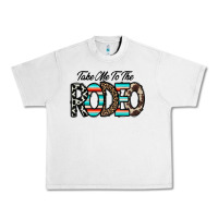 Lunar Rock take me to the rodeo Urban Heavy Tee - CowhideDigitalArt
