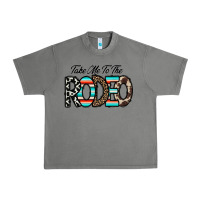 Tornado take me to the rodeo Urban Heavy Tee - CowhideDigitalArt