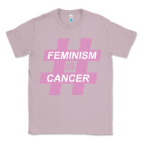 Lilac feminism is cancer Classic Tee - artisFamous