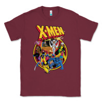 Burgundy x m.e.n ani.ma.ted series retro 90s t shirt Classic Tee - artisFamous