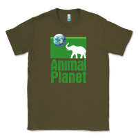 Army Green ANIMAL PLANET Classic Tee - artisFamous