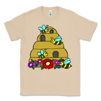 Mushroom bee hive Classic Tee - artisFamous