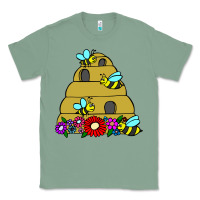 Sage bee hive Classic Tee - artisFamous