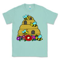 Seafoam bee hive Classic Tee - artisFamous
