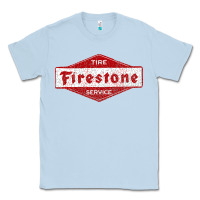 Dusty Blue firestone tires classic active t shirt Classic Tee - artisFamous