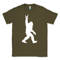 Army Green the mountain sasquatch Classic Tee - artisFamous